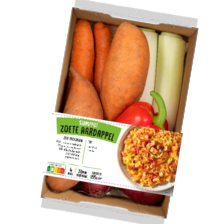 Verspakket zoete aardappel stamppot